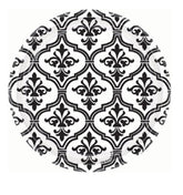 Damask Dessert Party Plates